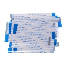 FFC/FPC 리본 플렉시블 플랫 케이블 피치 0.5MM 100MM A-타입 b-타입 4/6/8/10/12/16/20/20/24//30/34/36/40/45/50/54/60 핀, 10 24P_02 B-Type