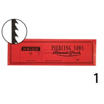 스위스 PRIOR 톱날 No.1 1타 144개입 세공톱날 금속, 단품