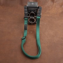 캠인 Cam-in 롤라이플렉스 필름카메라 스트랩, 1847 다크그린