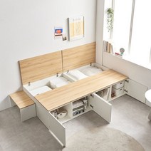 테네스 무헤드 높은 수납 슈퍼싱글침대+메모리폼30T, 본상품선택, 본상품선택