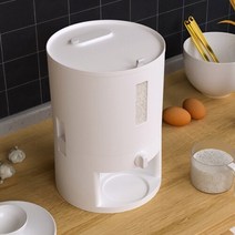 자동계량 쌀통 스마트 원터치 쌀통 (10kg), 10kg 25cm*45cm (1개)