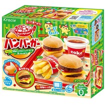 포핀쿠킨 햄버거 캔디토이 5팩 Poppinkkin Hamburger Set of 5 Candy Toy Educational