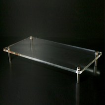 아코빅스 아크릴모니터 받침대 (볼트) 400x200x50mm 10T, 모니터 받침대 (볼트) 400x200x50mm 10T