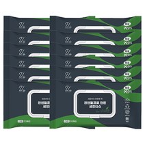24HANDS 친환경 생분해 항균 물걸레 청소포 대형 30매, 12팩