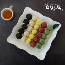 아침에떡 정성담은 오색경단 1.5kg 20gx75개, 없음, 상세설명 참조