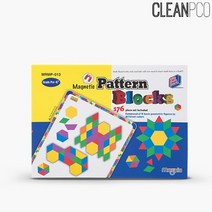 패턴블록 마그네틱 매쓰보드미포함 176pcs(MRMP-013), 본상품선택