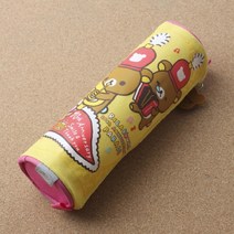 뉴 원통 봉제필통 리락쿠마케이스 대학교필통