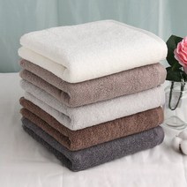 송월타월 호텔용 노블레스 세면타올 150g 면사, 갈색, 10개입