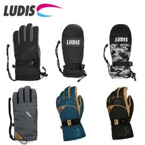 [루디스] 스키/스노우보드 가죽 장갑 6종 택1 (LUDIS_SET_2), 모델명:LGM4719E-BK / 사이즈:L