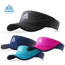 아오니제 AONIJIE 스포츠 썬캡 자외선차단 등산 런닝 울트라 마라톤 모자 E4080, 로즈