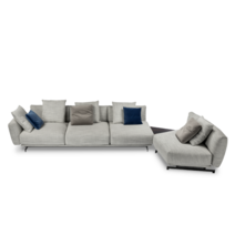 (주)디자인파일 Medio Sofa 소파, 아이보리(우)