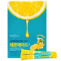 담터 마시는차 티백 스틱 옥수수수염차 누룽지둥굴레차 우엉차 레몬홍차 복숭아홍차 율무차 레몬에이드, 레몬에이드80T