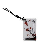 125KHZ EM4305 T5577 토큰 태그 키 체인 잠금 RFID Keyfob 복사기 액세스 제어 카드에 대한 재기록 가능한, 09 cyan