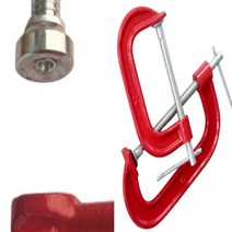 고정 퀵클램프 부속 조인트 고정 핸디 스프링 목공용 코너클램프, 단품