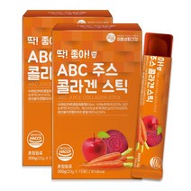 미쁨생활건강 딱좋아 ABC주스 콜라겐 젤리 스틱 20g, 30개