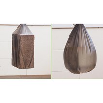 뽑아쓰는 뜯어쓰는 검정 비닐봉투 쓰레기 투명 쓰봉 배달, 뽑아스는비닐곽