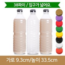 페트병 경진콩물식혜(사골육수) 1.8L-(A)38파이, 1개, 골드