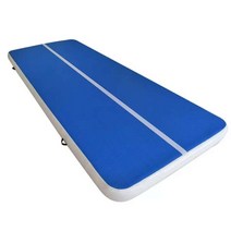 공기 트랙 훈련용 8 인치 두께 6x2x02m 바닥 매트, 9.6x2x02m - blue and white