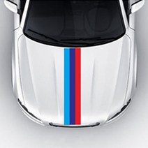 세줄 라인 국기 스티커 자동차 튜닝 레이싱 데칼 스티커, 하파빨1미터