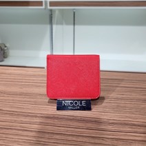 니꼴밀러 NICOLEMILLER [특가행사][인기급상승] 선명한 레드컬러의 깔끔 슬림핏 소가죽 반지갑 9635레드