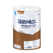 크리넥스 에어셀 점보롤 화장지 스마트 500m 1겹, 4롤