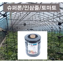 슈퍼론흑색 씨씨론 인삼줄 토마토내림줄 1600m