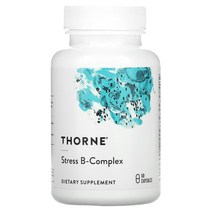 쏜리서치 Thorne 스트레스 B컴플렉스 60 캡슐 B-Complex 60 Capsules, 60캡슐, 60정