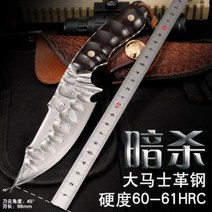 육류 한식 요리 일체형 다마스커스칼 다마스쿠스 칼 테봉리 수공단조타도 트리튬 삼중수소, 01 YP 암살[명작]