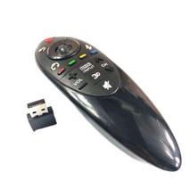 LG LED 스마트 리모컨에 적합 AN-MR500 MR500G 55UB8200에 적합 USB 마우스 기능 포함, 하나, 검정