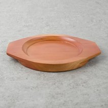 블룸엣홈 옻칠 원목 원형 냄비받침 주물팬받침 (중) 1개, 단품