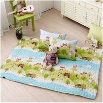 아이자리 순면 누빔 방수 패드, 숨바꼭질