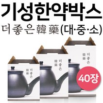 W.R 더좋은 한약박스 40장, 大