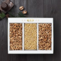 [KT알파쇼핑][대명상사]임산물세트 1호 (호두/잣) (조각호두살 특 205g × 2상자 )+ (잣 250g)