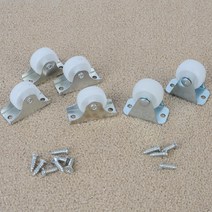 힘찬쇼핑_ 접착식 부착식 무거운 짐 이동식 바퀴 가구 미니 소형 회전 바퀴 붙이는 바퀴, 소형(4P), 1개