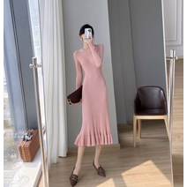연말 파티 송년회 모임 결혼식 하객 룩 겨울 돌잔치엄마 피로연 원피스 정장 예복 상견례 옷차림 니트 롱 여성