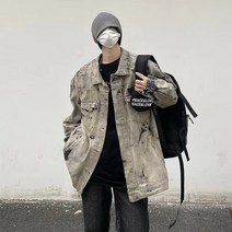 크레이지 빈티지 하이앤드 스트릿 재킷 데님 자켓