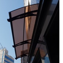 캐노픽스 800X9300 차양 챙 렉산 비가림 썬루프 햇빛가림 차광막 지붕 처마 캐노피, 검정틀 그린렉산