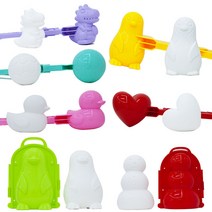 탑트레일 탑트레일/탑트레일/스노우볼메이커 눈사람 눈오리 눈오리집게 펭귄 공룡, 미니오리