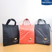 티비엠코리아 피크닉 보온 도시락 가방 보냉백 미니, 핑크
