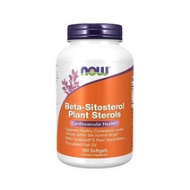 NOW 베타시토스테롤 식물 스테롤 CardioAid®S 에스테르 피쉬 오일 첨가 소프트젤, 90.0 Servings (Pack of 1)