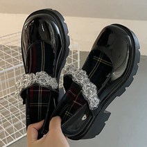 제이엠 GH74_RD_1147 메리 제인 비즈스트랩 여성단화