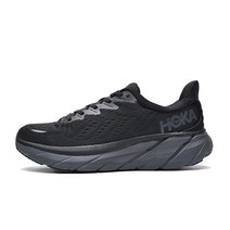 HOKA-클리프톤 8 스니커즈 남성 러닝화 아웃도어 스포츠 스니커즈 통기성 에어 메쉬 체육관 탄성 뜨개질 뱀프 테니스 신발