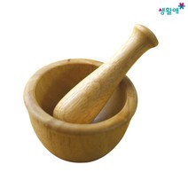 쿡차미 원목미니절구, 2개