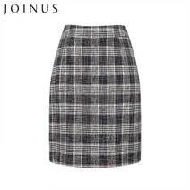 조이너스 체크무늬 슬림라인 스커트-JW19QS1203374A