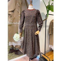 써스데이아일랜드 코듀로이 원넥 원피스(T218MOP239W)(1272311)