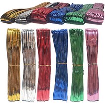 빵끈타래 칼라타이 대용량 약100M, 금색