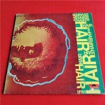 마카롱 LP판 희귀앨범 레코드판 f468 hair from the london music production