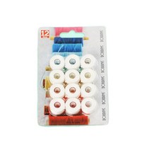 자수기 자수기계 자수재봉틀 자수미싱 12pcs 재봉틀 보빈 재사용 가능한 플라스틱 스풀 자수 액세서리 홈 도구 골판지 퀼트 diy, 하얀
