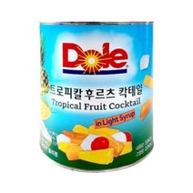 돌 트로피칼 후르츠칵테일 통조림, 3062g, 3개
