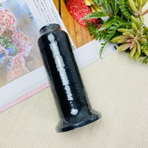 헤세드 국산) 투명사 투명실 60호 중간굵기(3500m), 블랙